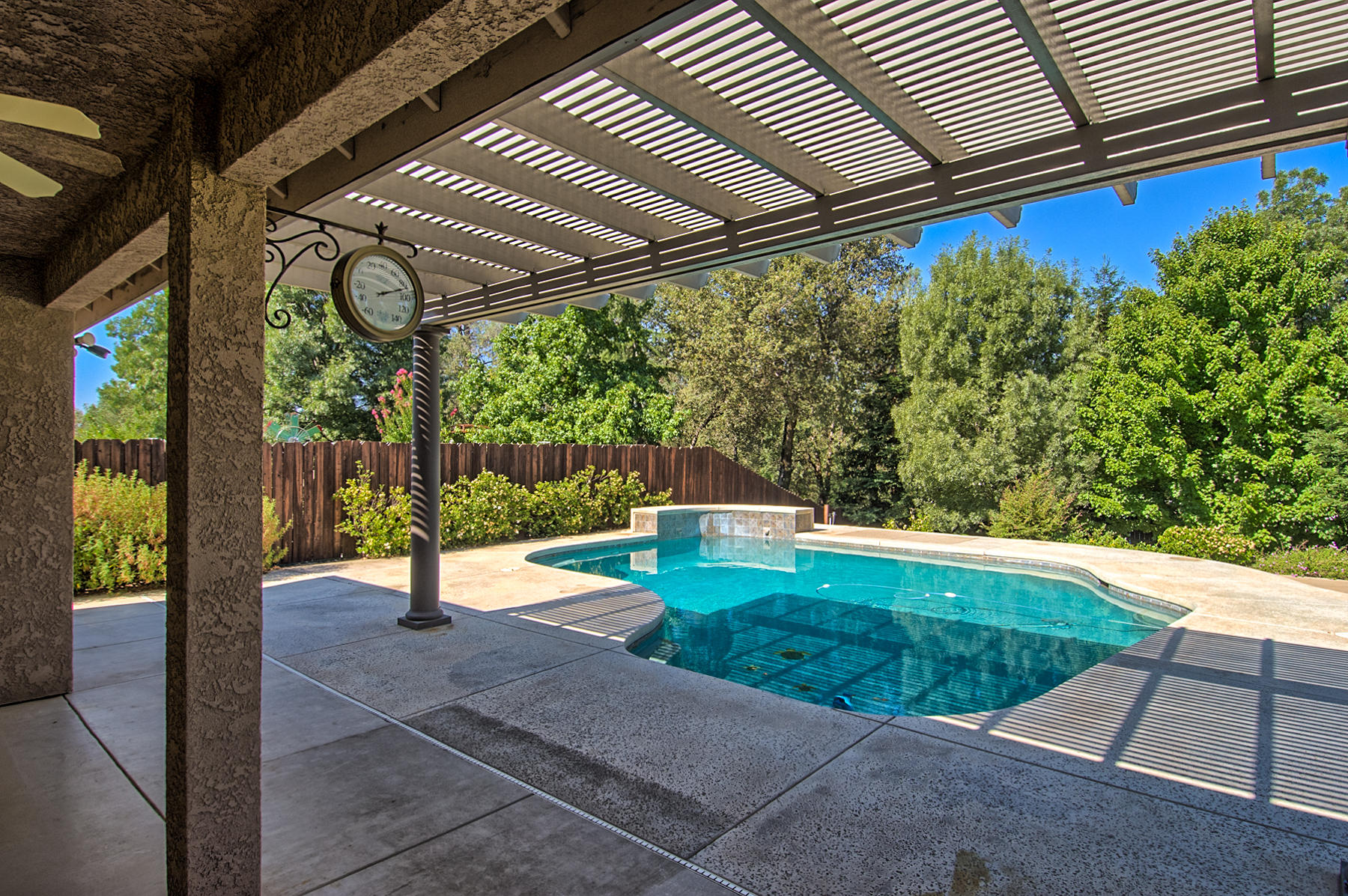2091 Oshea Way Redding, CA 96003 - Photo 31 of 46 Pool/Pergola