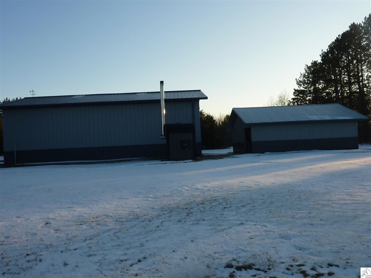 Pole building and Wood Shed