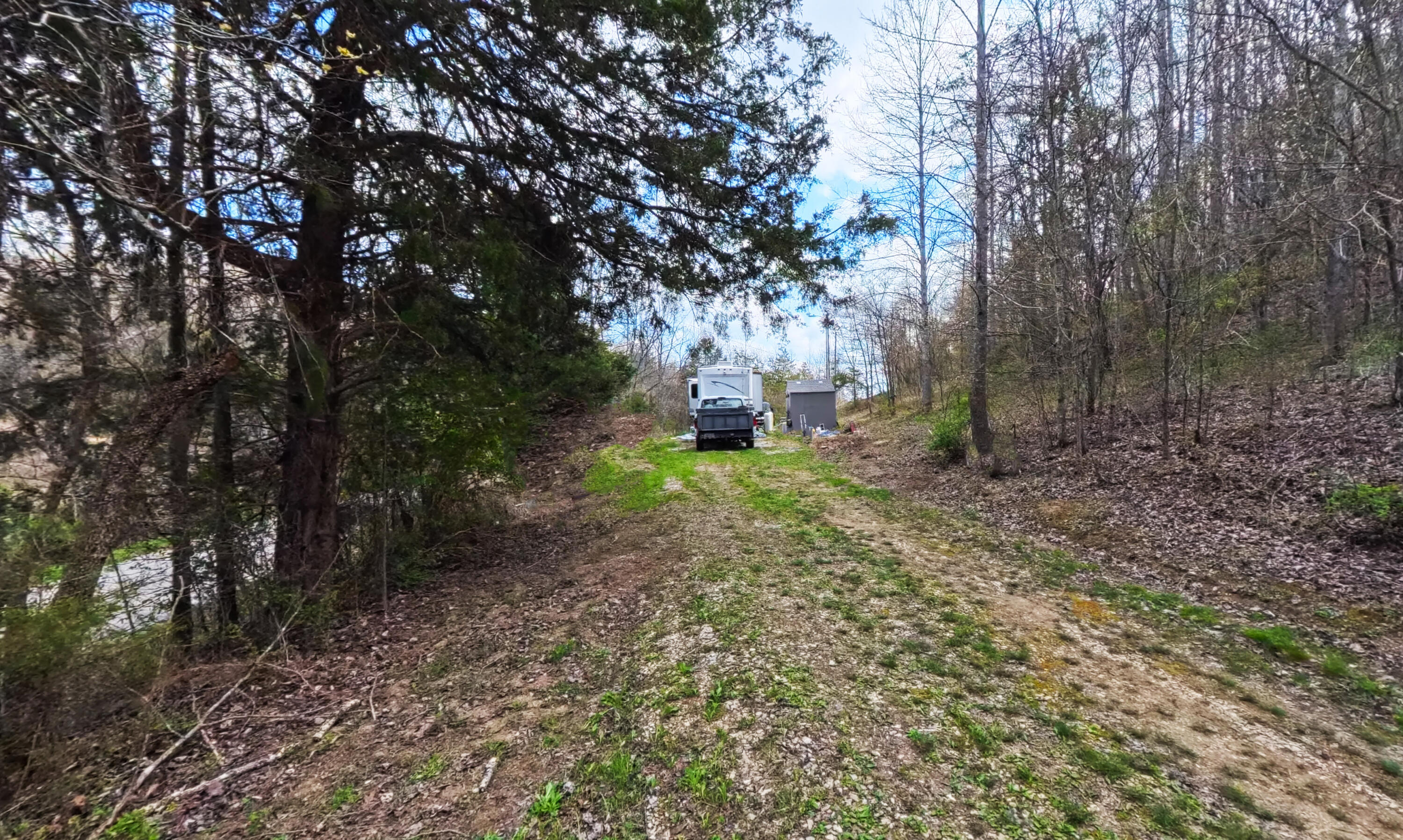 9999 Judd Road, Unit 9999 Booneville, KY 41314 - Photo 15 of 21 Established gravel driveway providing easy access to the camper site and utilities.