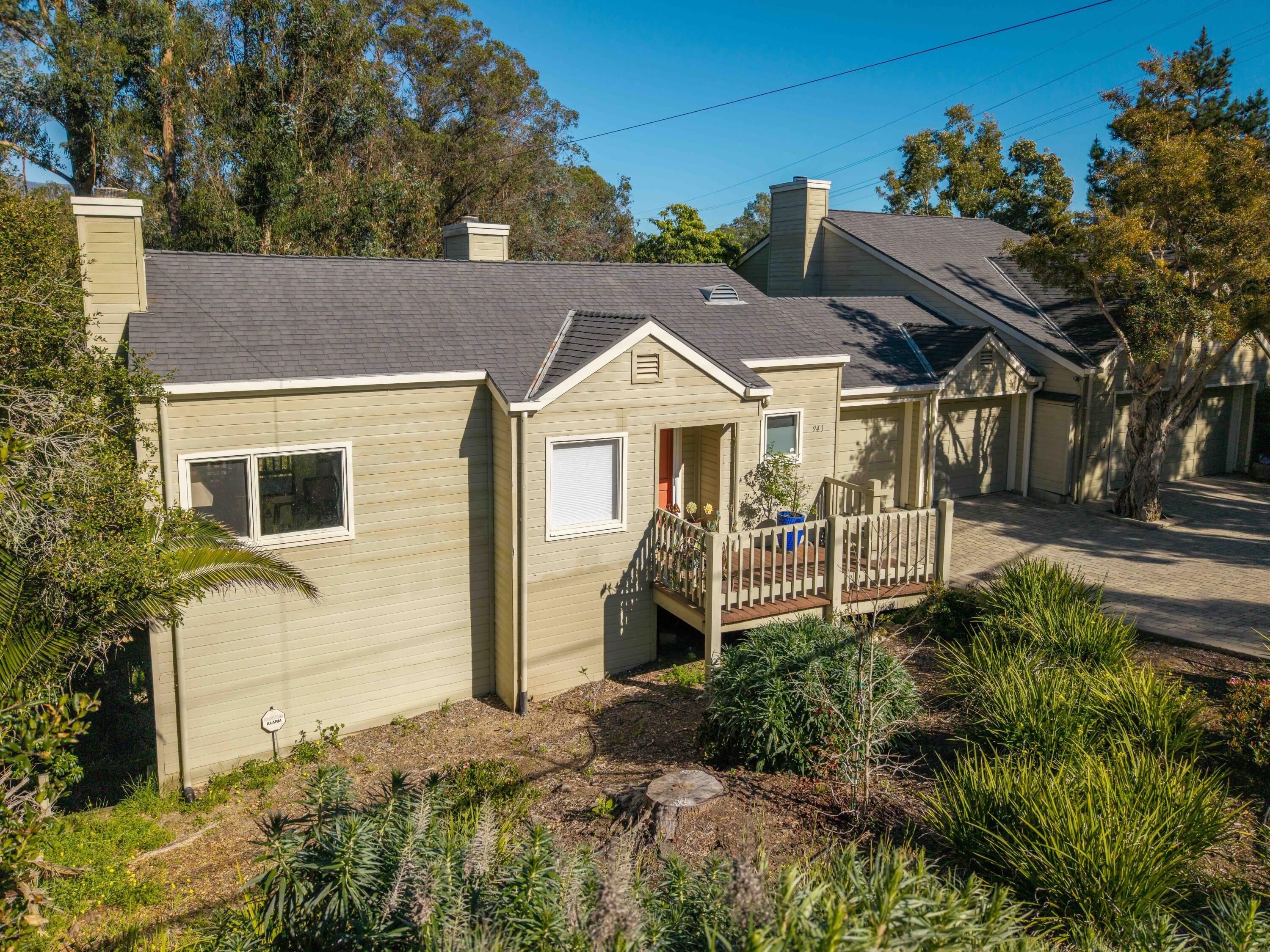 941 Weldon Road Santa Barbara, CA 93109 - Photo 33 of 43 Aerial front - 941 Weldon Rd.