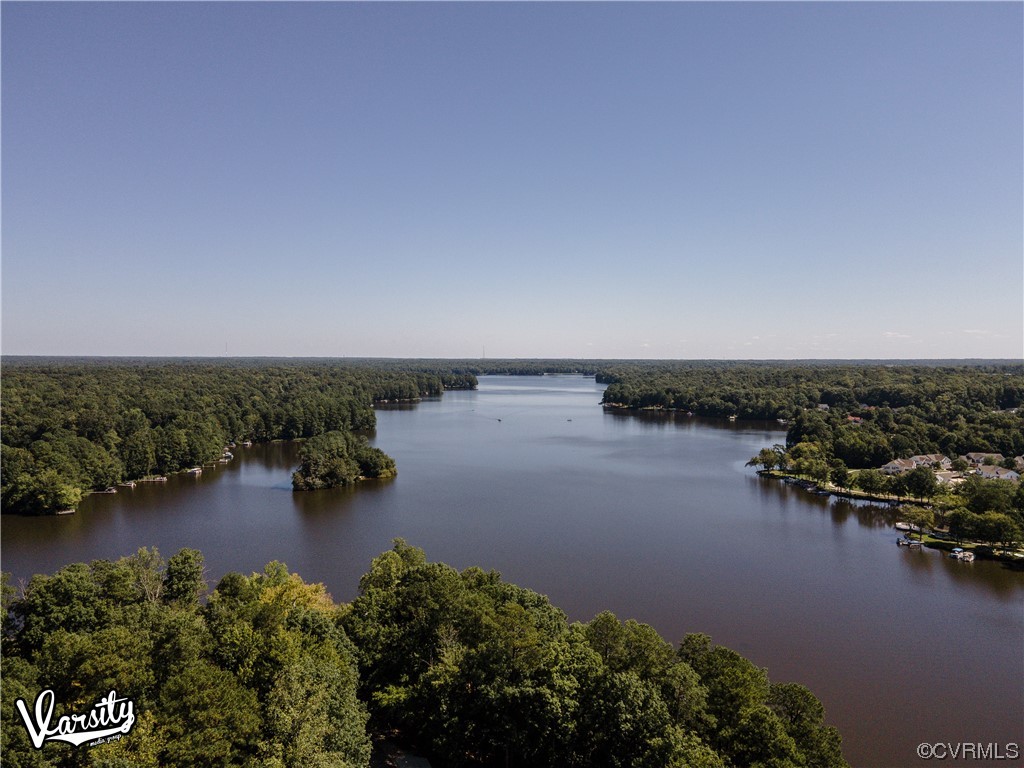 126 Water Pointe Court Midlothian, VA 23112 - Photo 2 of 19 an aerial view of lake and trees