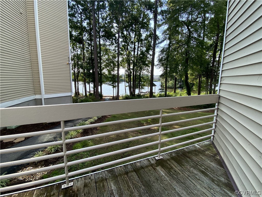 126 Water Pointe Court Midlothian, VA 23112 - Photo 7 of 19 a view of backyard with deck and a window