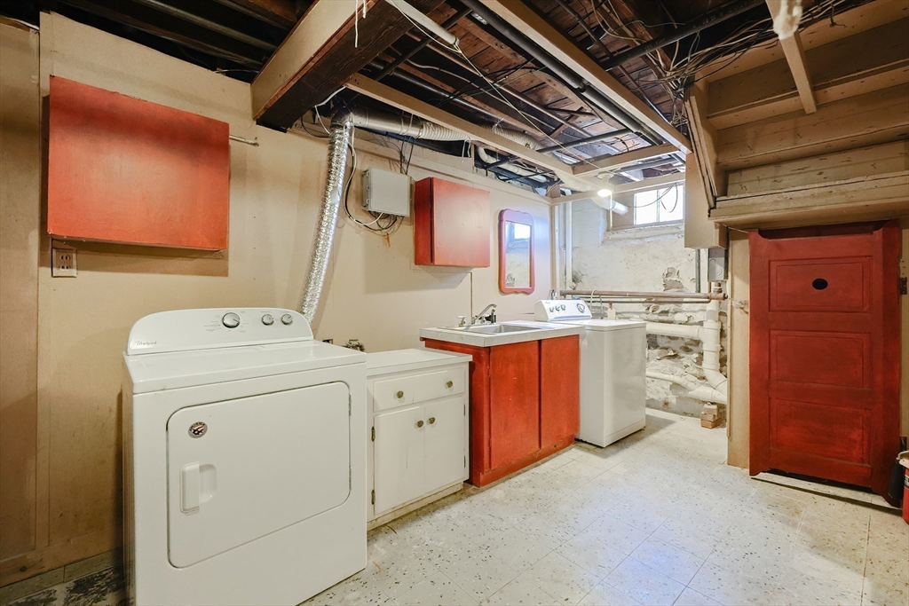 64 Smith Street North Attleboro, MA 02760 - Photo 20 of 42 a utility room with dryer and washer