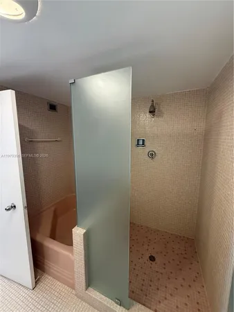 a view of a closet in an empty room