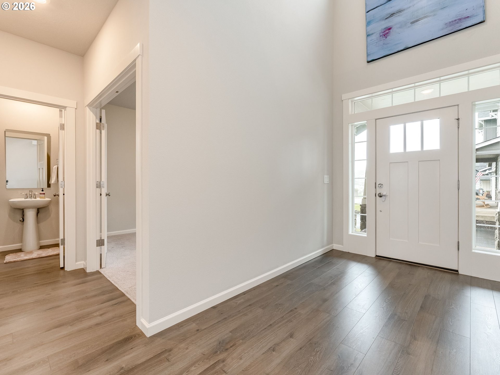 1663 Northwest Edgar Street McMinnville, OR 97128 - Photo 4 of 44 a view of a livingroom with wooden floor