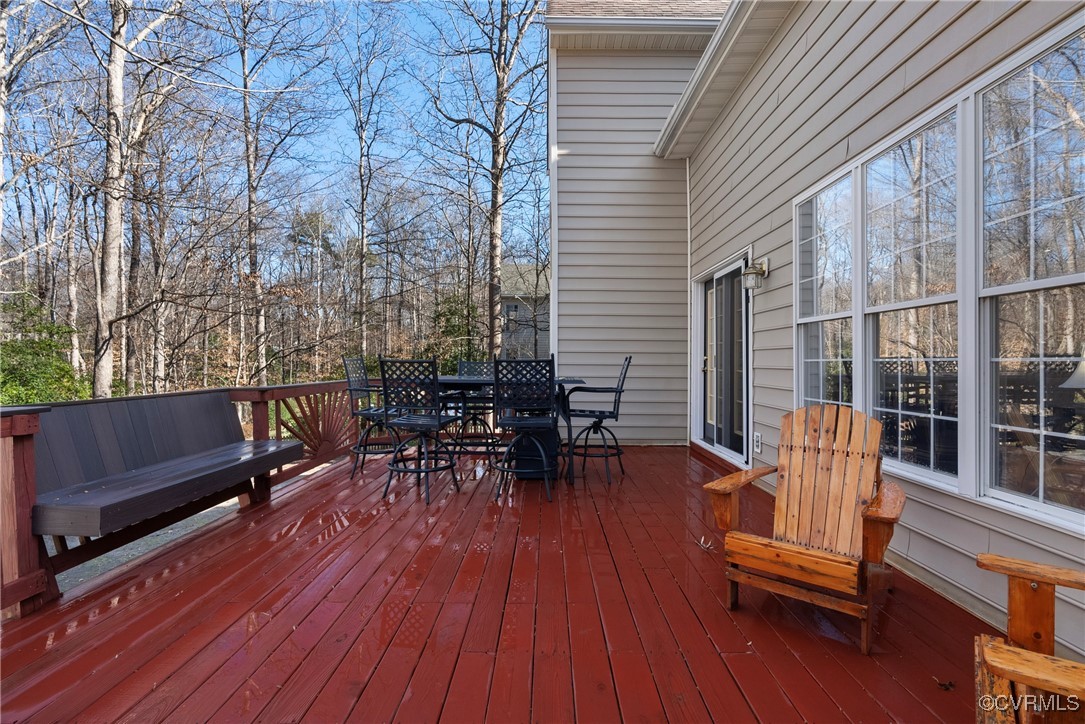 9134 Stephens Manor Drive Mechanicsville, VA 23116 - Photo 40 of 44 View of wooden deck