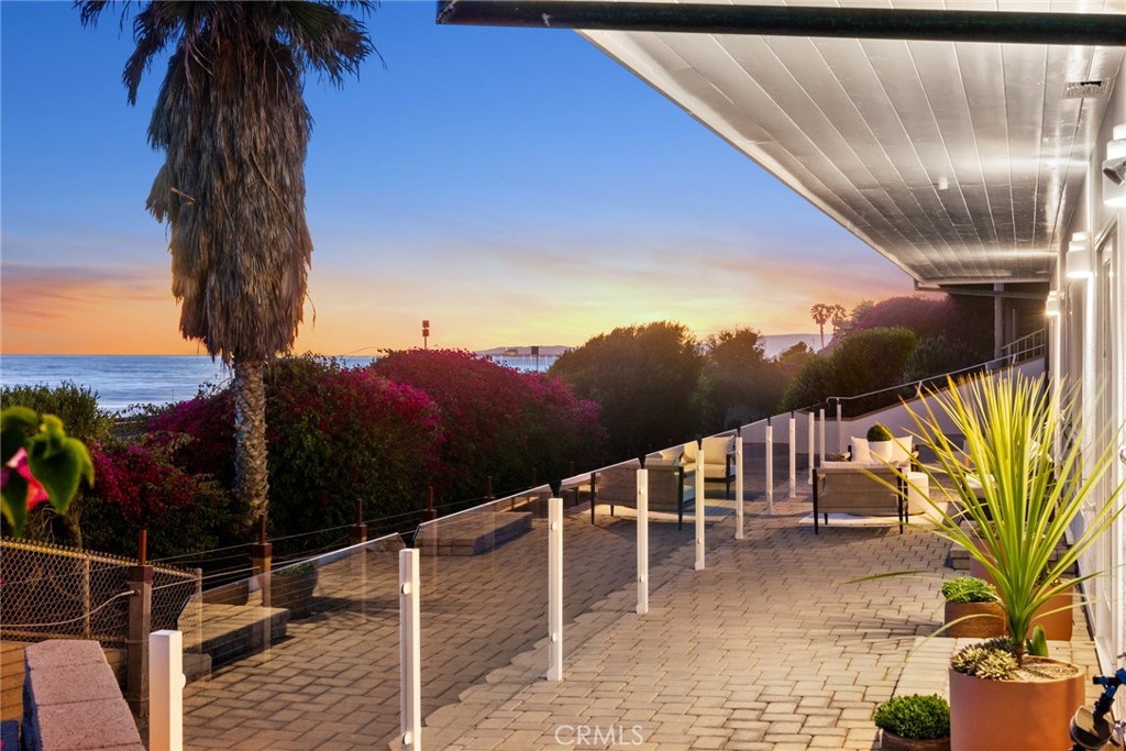 326 Boca Del Canon San Clemente, CA 92672 - Photo 65 of 69 a view of a balcony with furniture and a garden