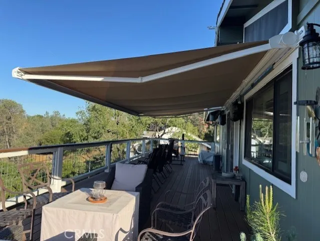 a outdoor space with furniture