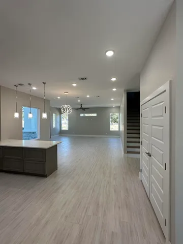 a room with hard wood floors and a wooden floors