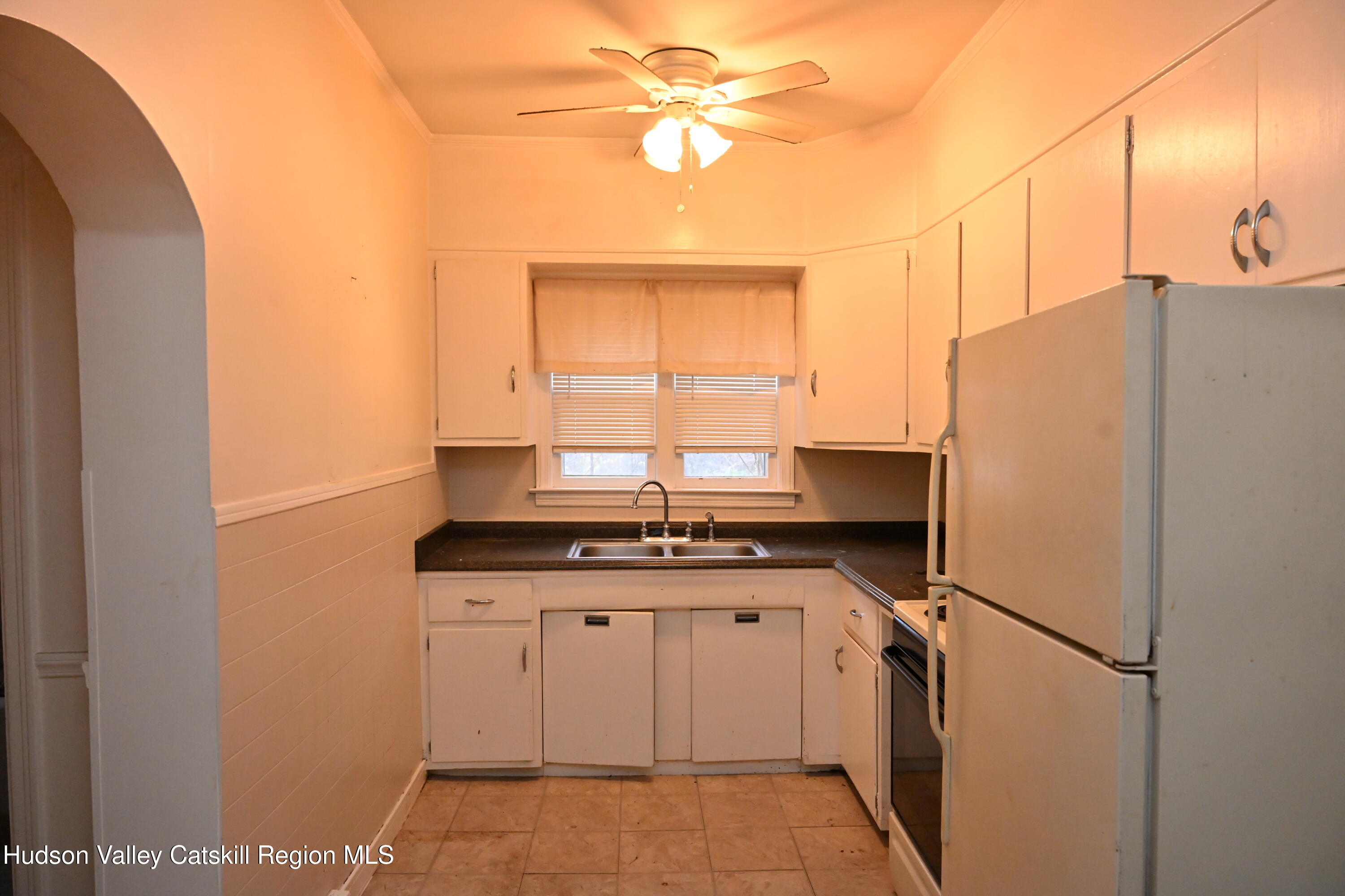 163 County Rte 14 Hudson, NY 12534 - Photo 36 of 49 a kitchen with stainless steel appliances a refrigerator sink and cabinets