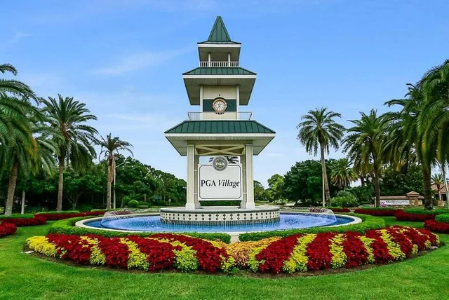 a view of a swimming pool with an outdoor space