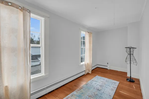 a view of room with walk in closet