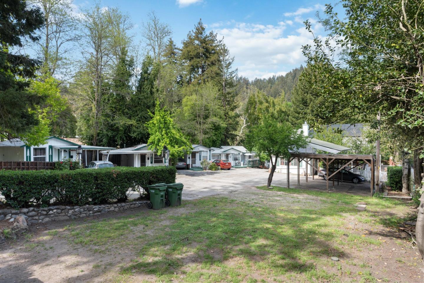 6444 Highway 9 Felton, CA 95018 - Photo 13 of 15 a view of backyard of house with green space