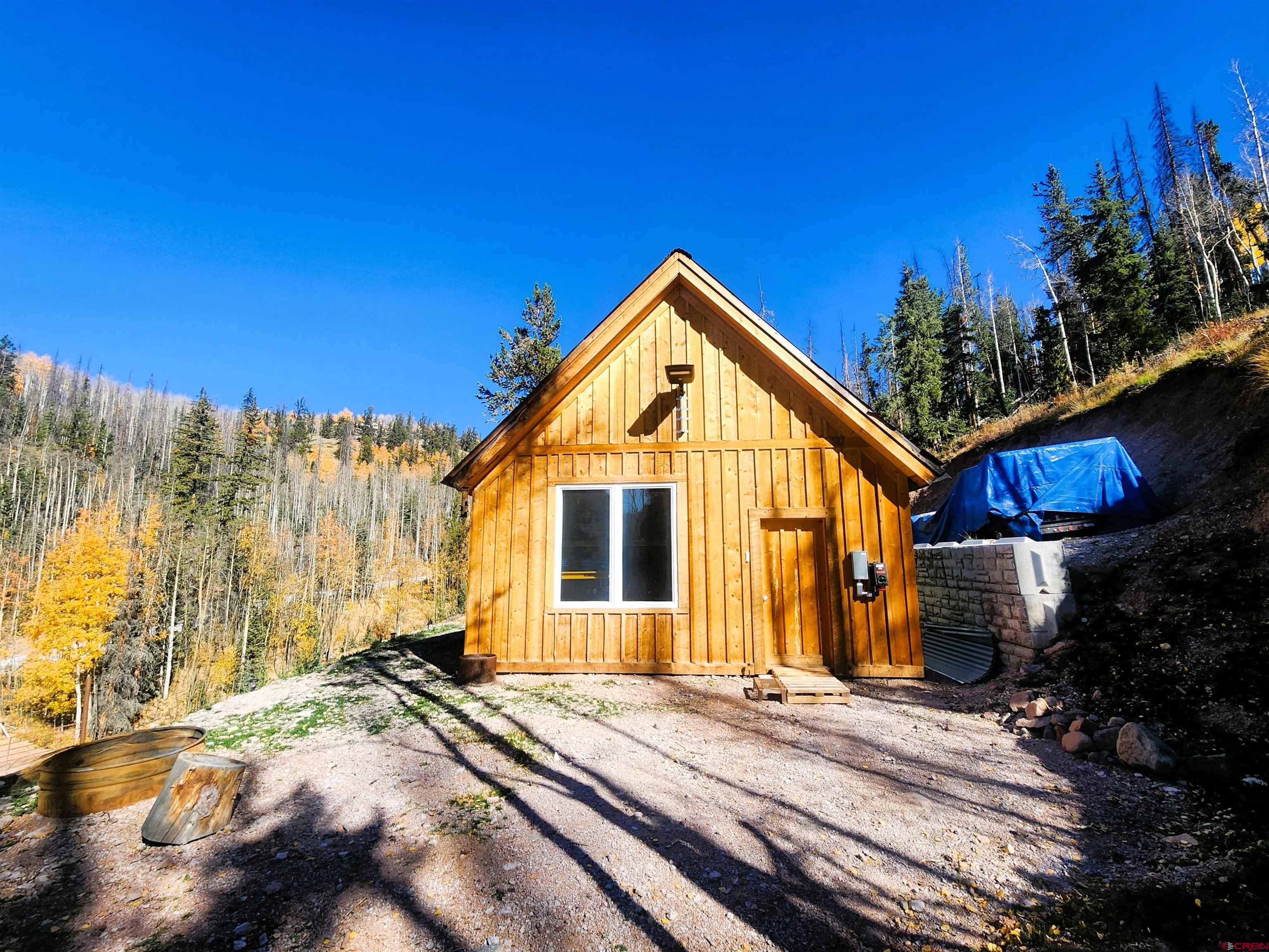 2540 Usfs Road Creede, CO 81130 - Photo 6 of 35 a front view of a house with a yard