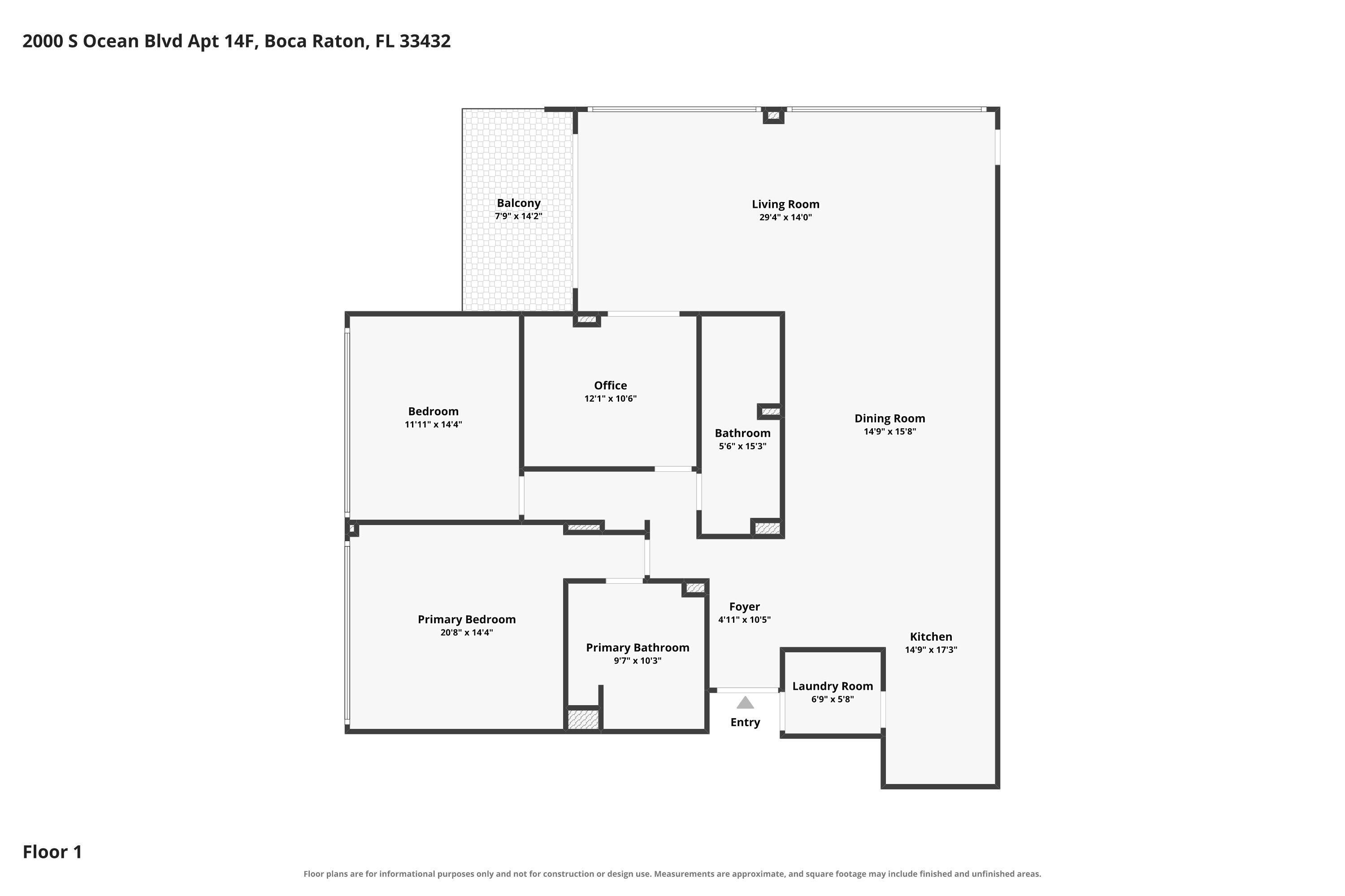2000 South Ocean Boulevard, Unit 14F Boca Raton, FL 33432 - Photo 40 of 83 040-2000SouthOceanBoulevard-14F-BocaRato