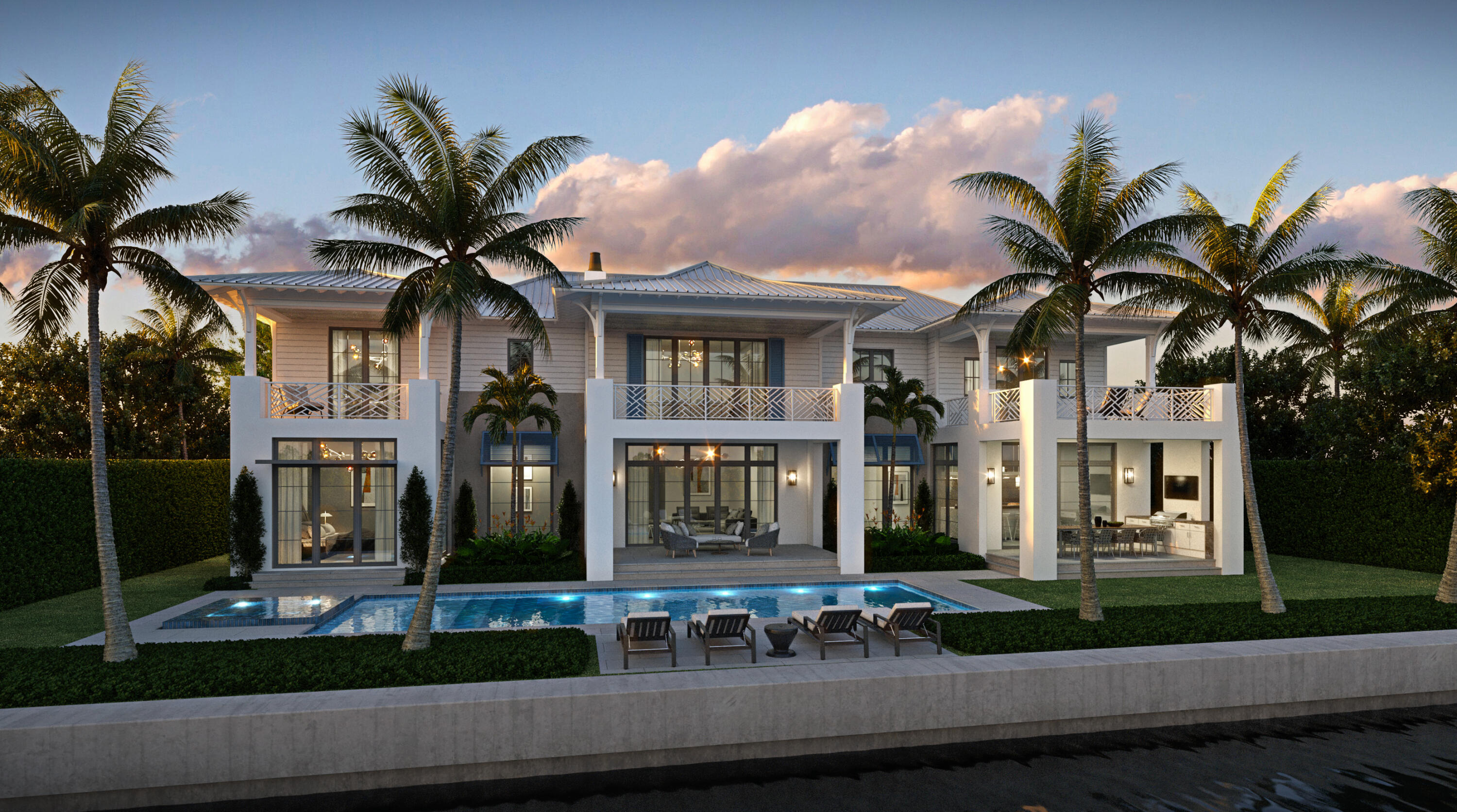 15 Spoonbill Road Manalapan, FL 33462 - Photo 1 of 10 15_ Rear Rendering