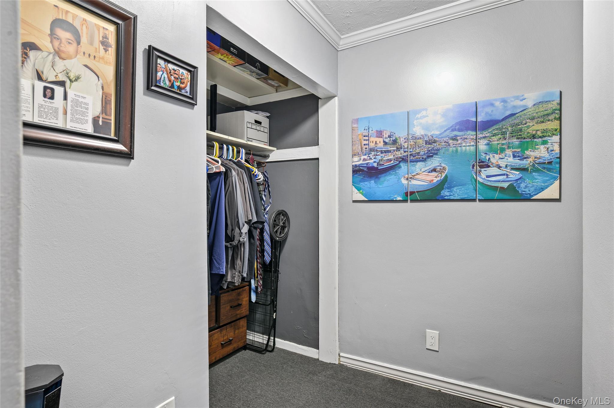 365 Bronx River Road, Unit 7C Yonkers, NY 10704 - Photo 10 of 13 a view of a hallway with shelves