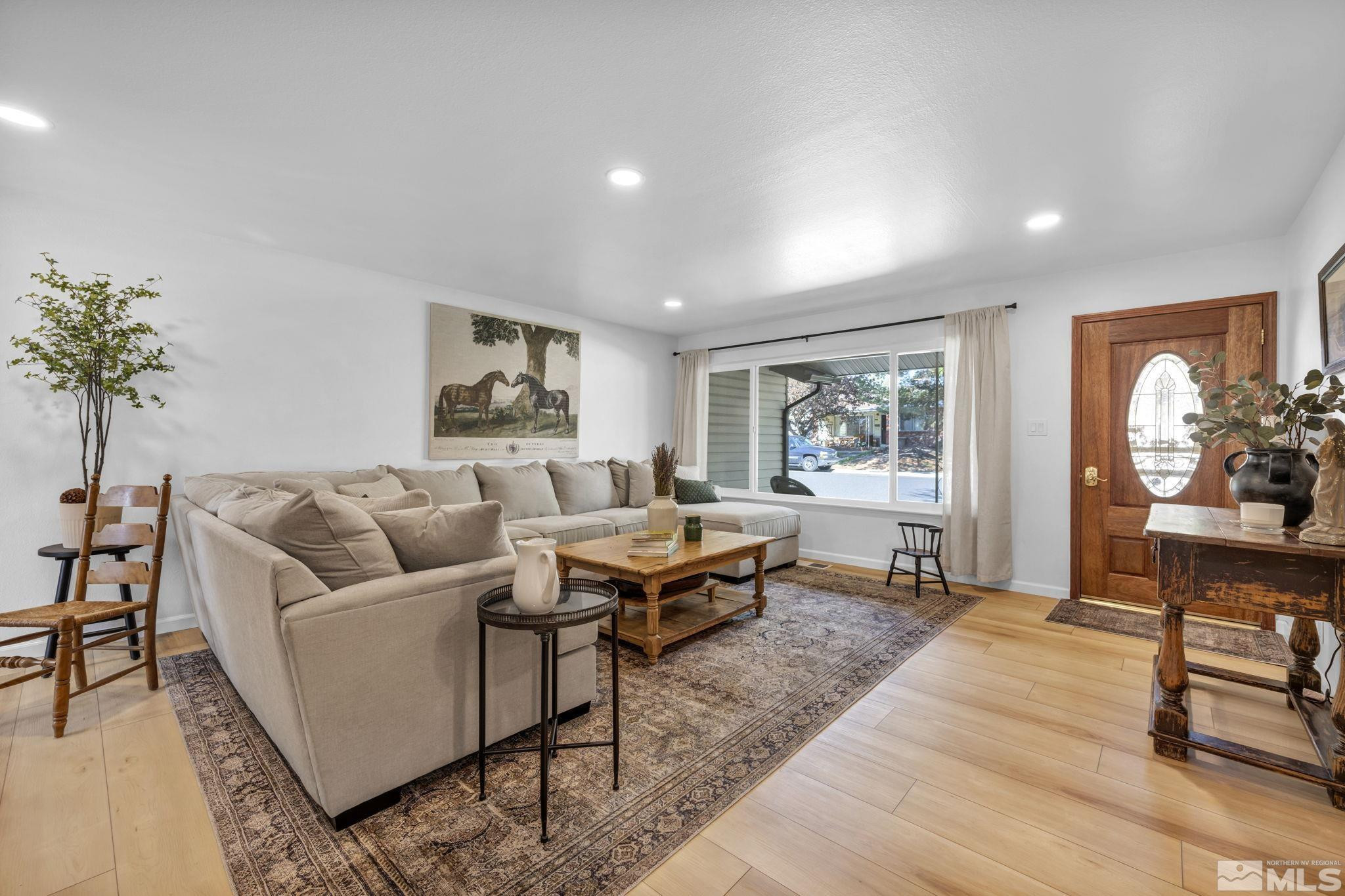 770 Rhode Island Drive Reno, NV 89503 - Photo 13 of 19 a living room with furniture and wooden floor