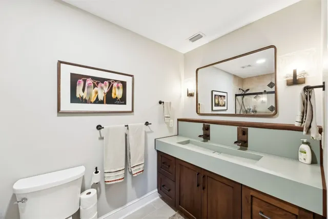 a view of a walk in closet