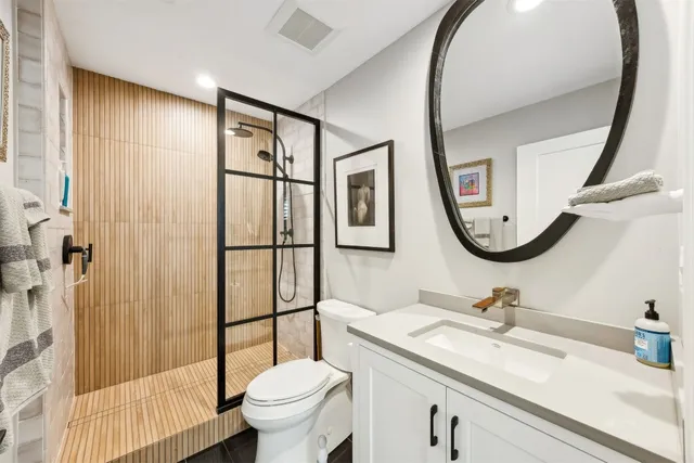 front view of a multi story building