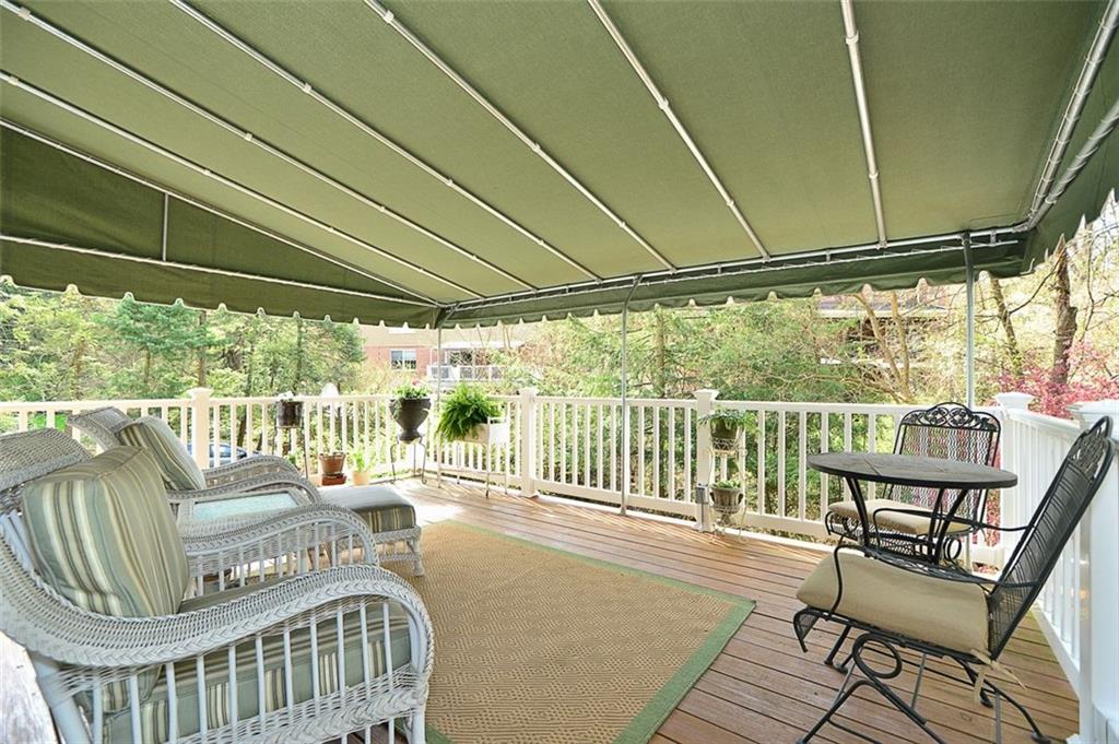 785 Elm Spring Road Mt. Lebanon, PA 15243 - Photo 22 of 25 Covered Deck Area