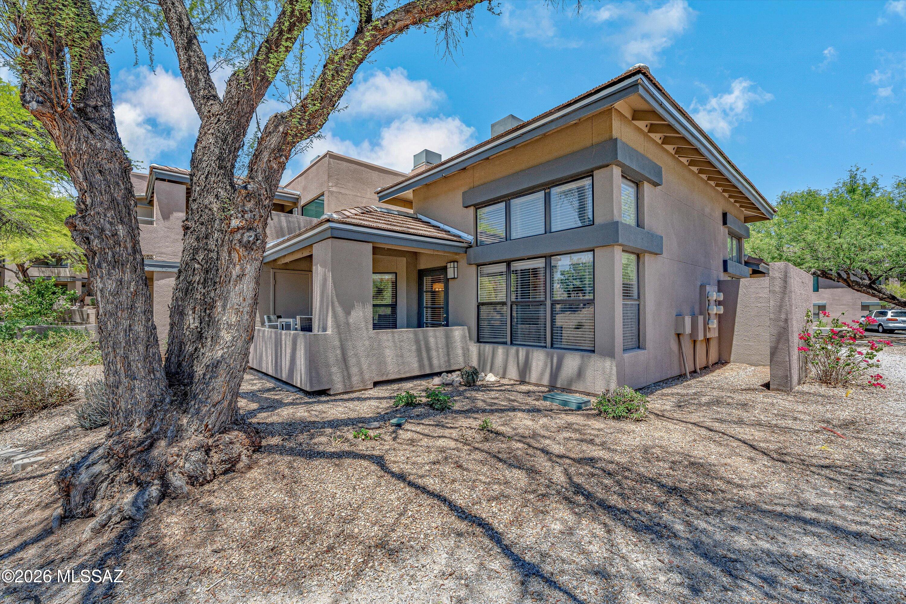 5855 North Kolb Road, Unit 4106 Tucson, AZ 85750 - Photo 3 of 30 Rear of Condo and Patio
