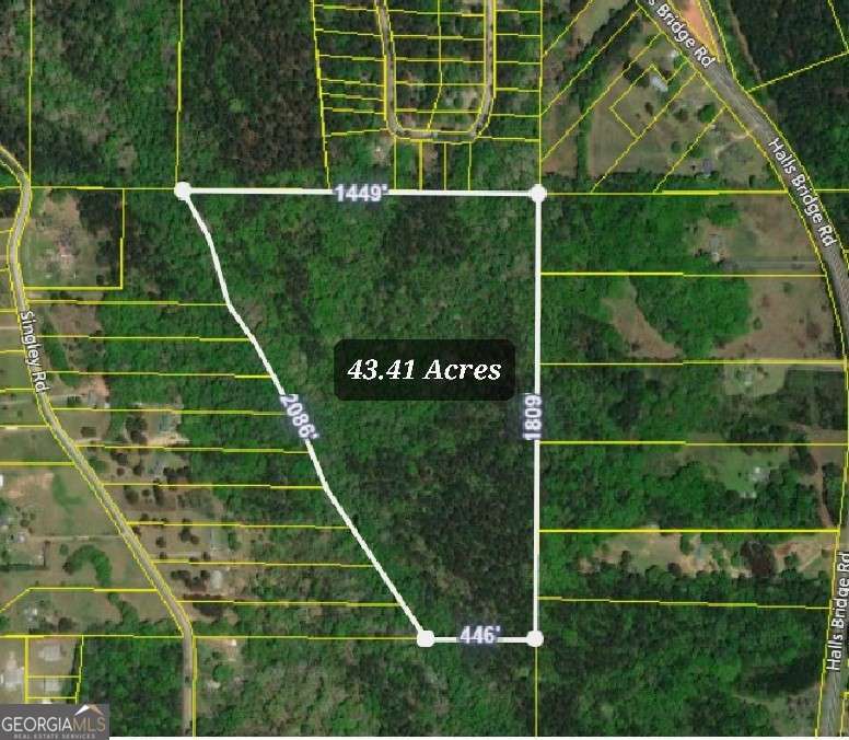 0 Bakers Cir/hall Bridge Road Jackson, GA 30233 - Photo 2 of 3 a view of a tennis court