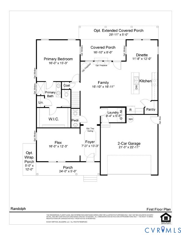Tbd Albevanna Spring Road Scottsville, VA 24590 - Photo 33 of 33 Main floor plan - Randolph