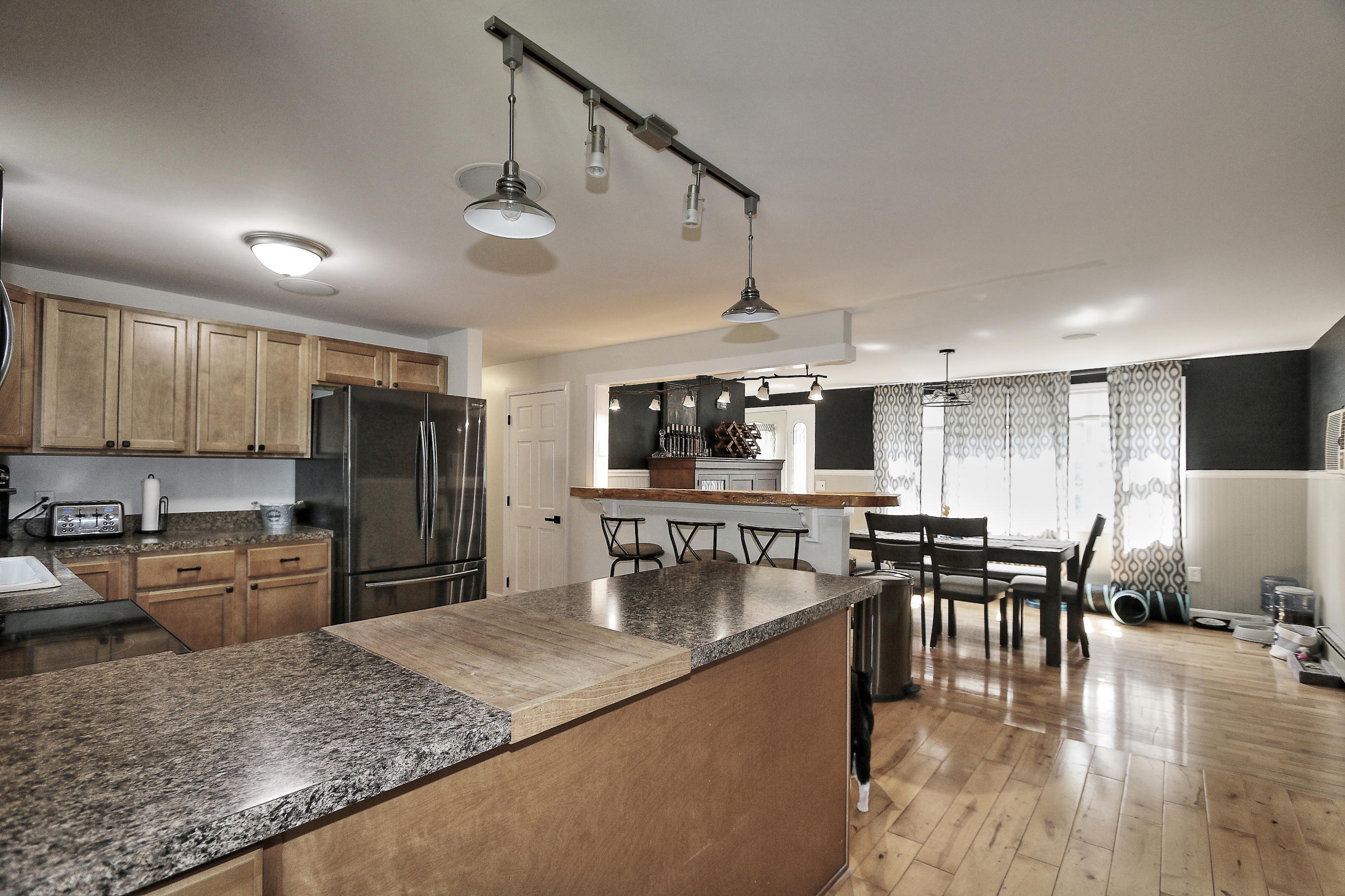 568 Powhatan Road Otisfield, ME 04270 - Photo 3 of 16 kitchen view to dining room