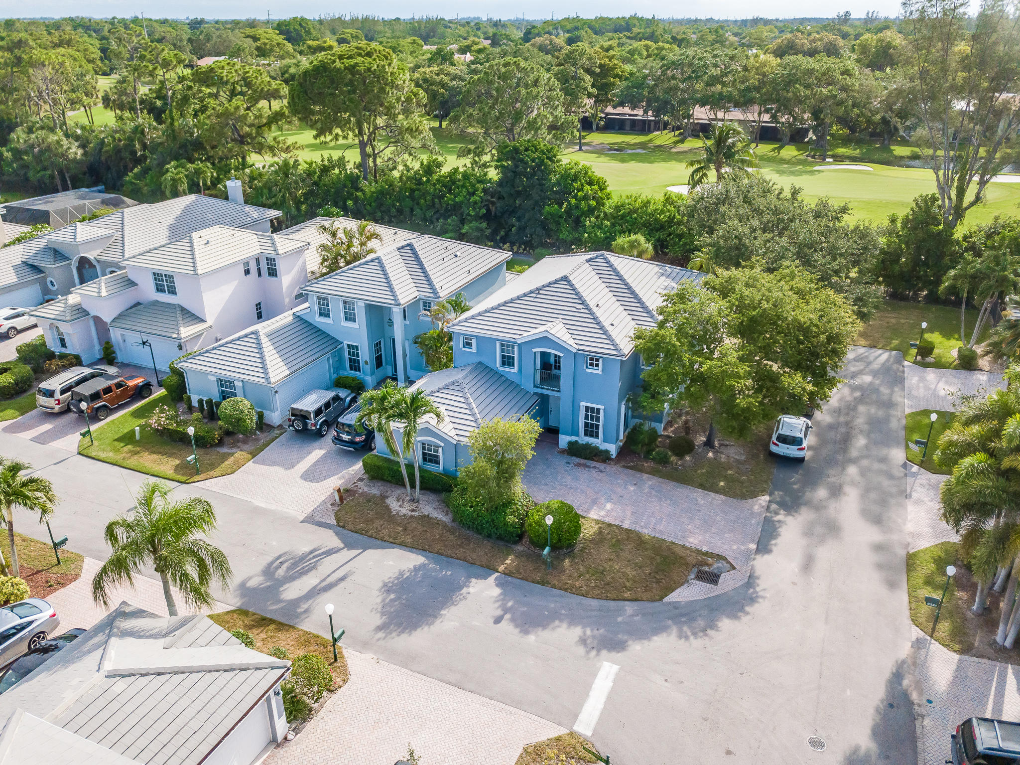 22821 Chelsea Wood Court Boca Raton, FL 33433 - Photo 32 of 43 an aerial view of residential houses with outdoor space and river