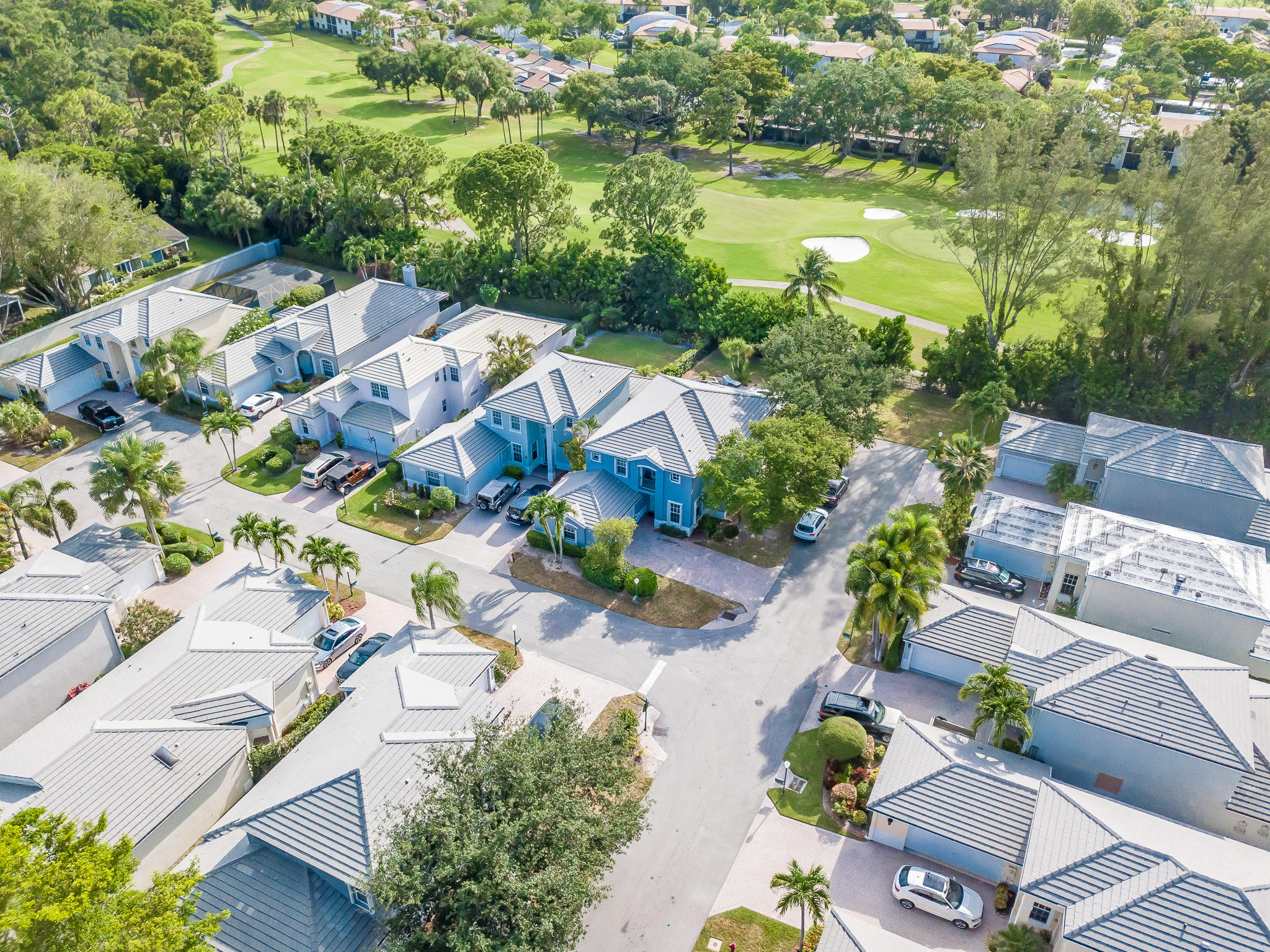 22821 Chelsea Wood Court Boca Raton, FL 33433 - Photo 33 of 43 an aerial view of residential house with outdoor space and lake view