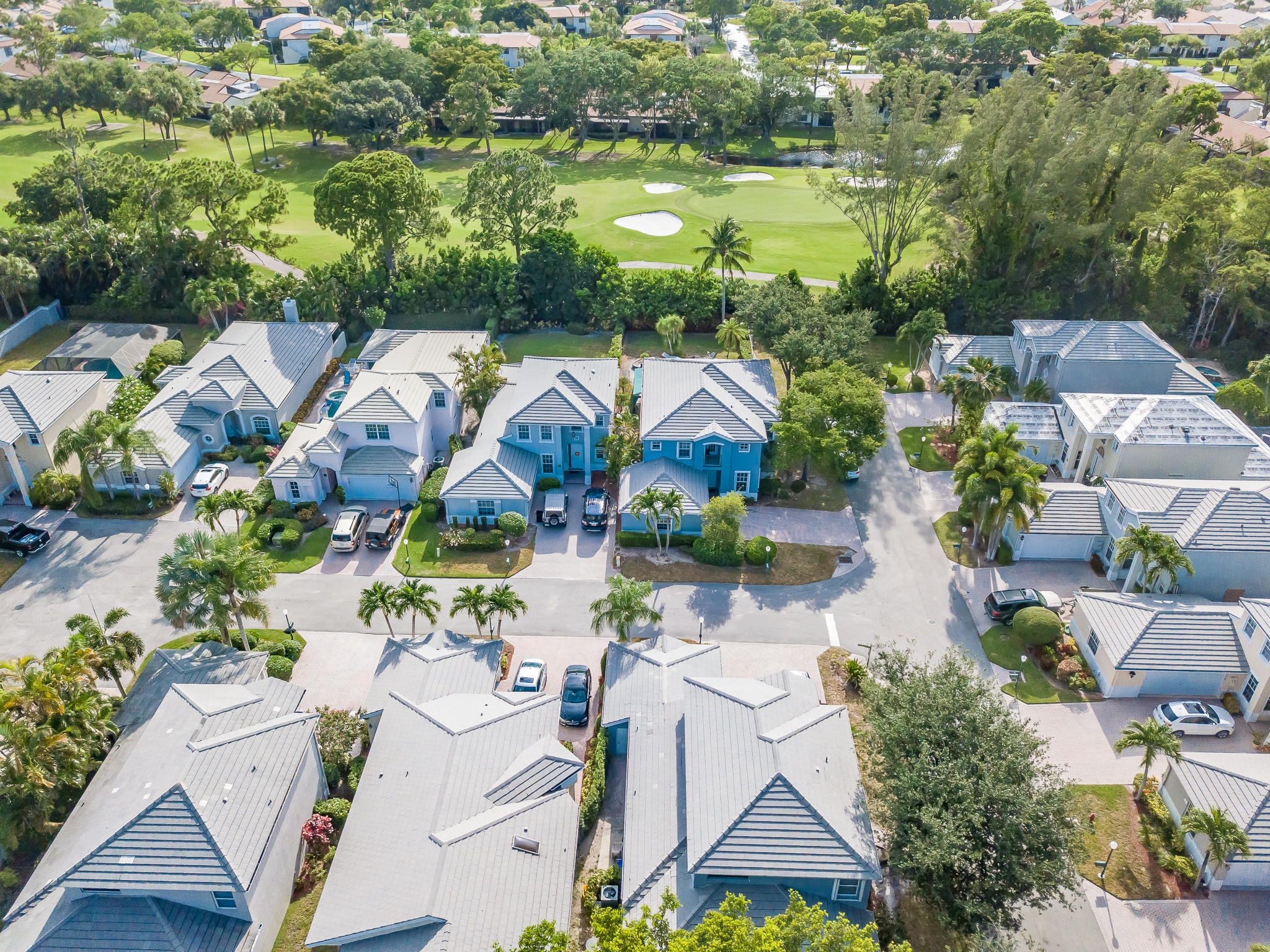22821 Chelsea Wood Court Boca Raton, FL 33433 - Photo 34 of 43 an aerial view of multiple houses with yard
