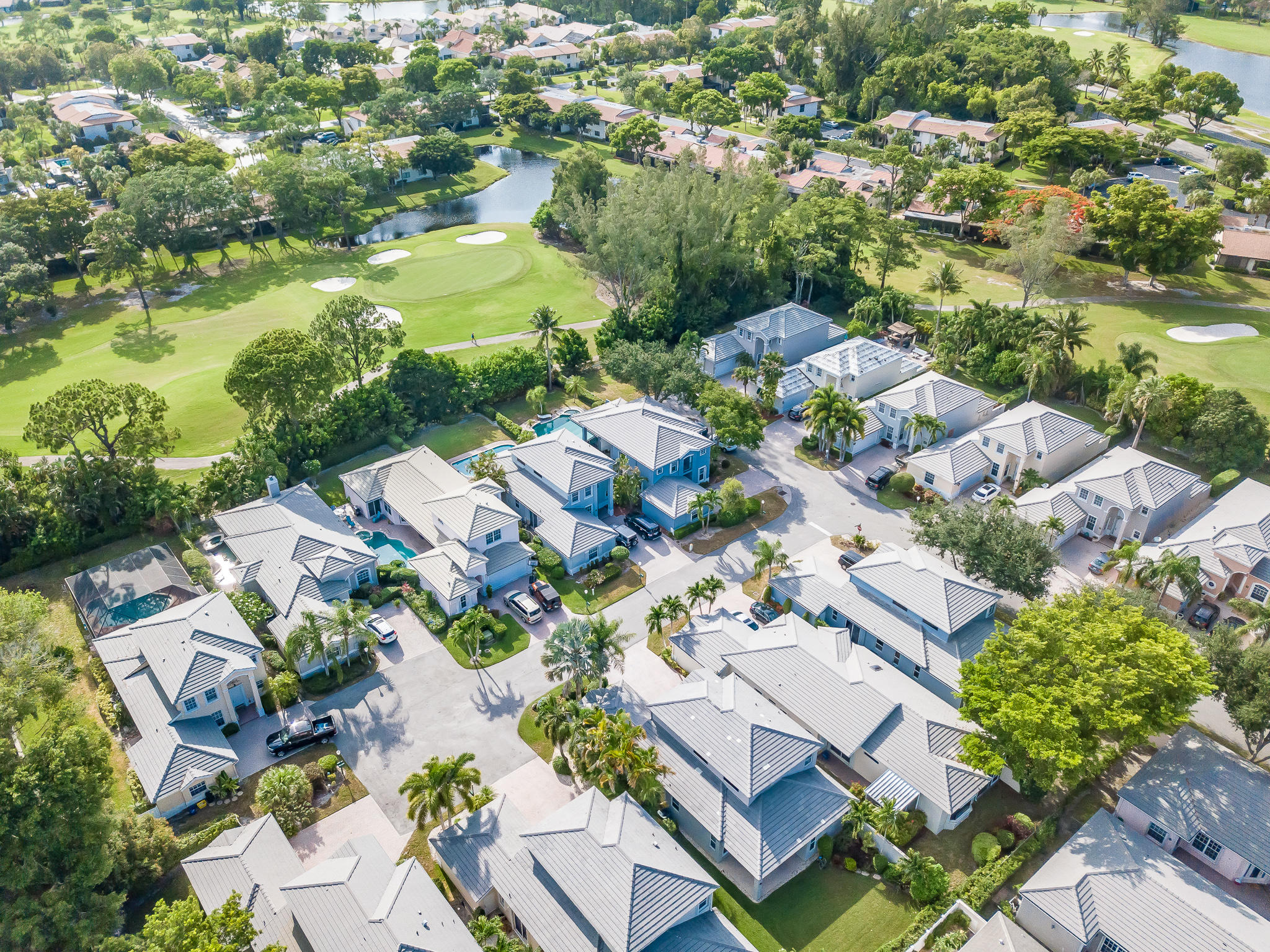 22821 Chelsea Wood Court Boca Raton, FL 33433 - Photo 36 of 43 an aerial view of residential houses with outdoor space