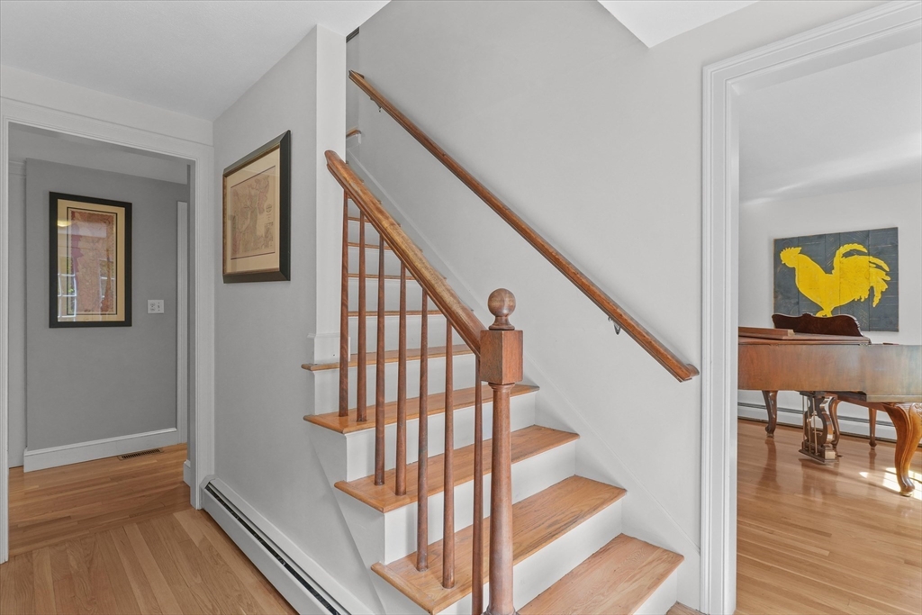 7 Kimball Road Boxford, MA 01921 - Photo 15 of 41 a view of entryway and hall with wooden floor