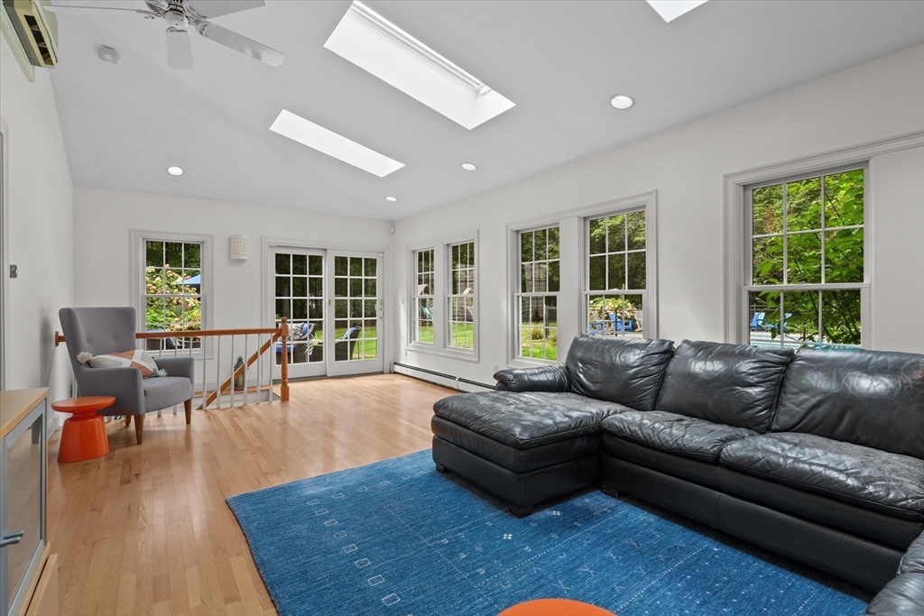 7 Kimball Road Boxford, MA 01921 - Photo 19 of 41 a living room with furniture and a large window