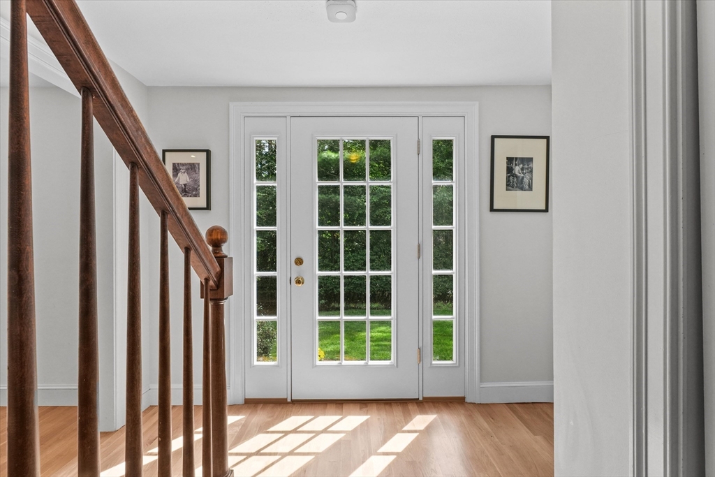 7 Kimball Road Boxford, MA 01921 - Photo 5 of 41 a view of an entryway with a floor to ceiling window