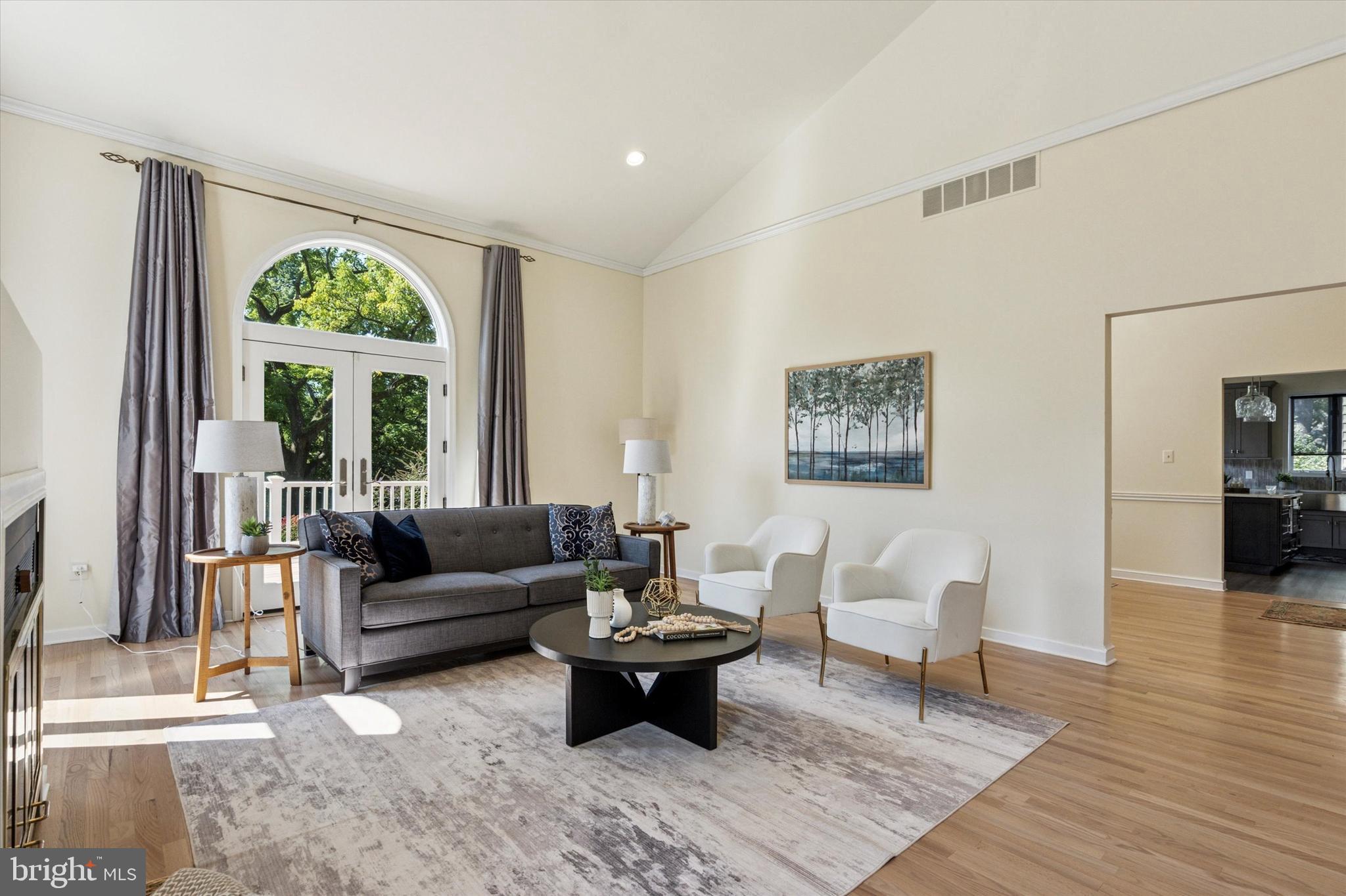 241 Painter Road Media, PA 19063 - Photo 6 of 44 a living room with furniture and a large window