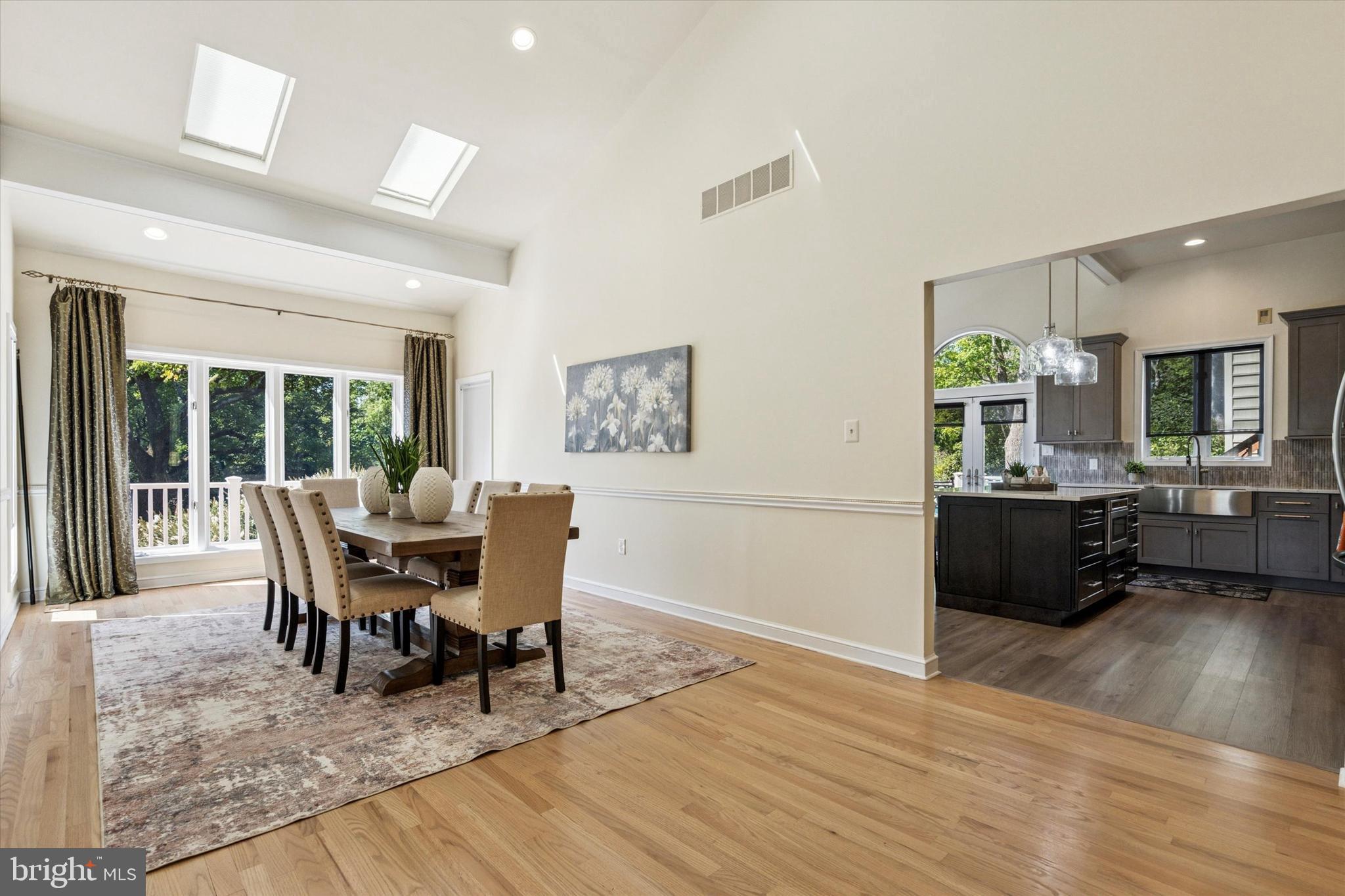 241 Painter Road Media, PA 19063 - Photo 9 of 44 a view of a dining room with furniture and wooden floor
