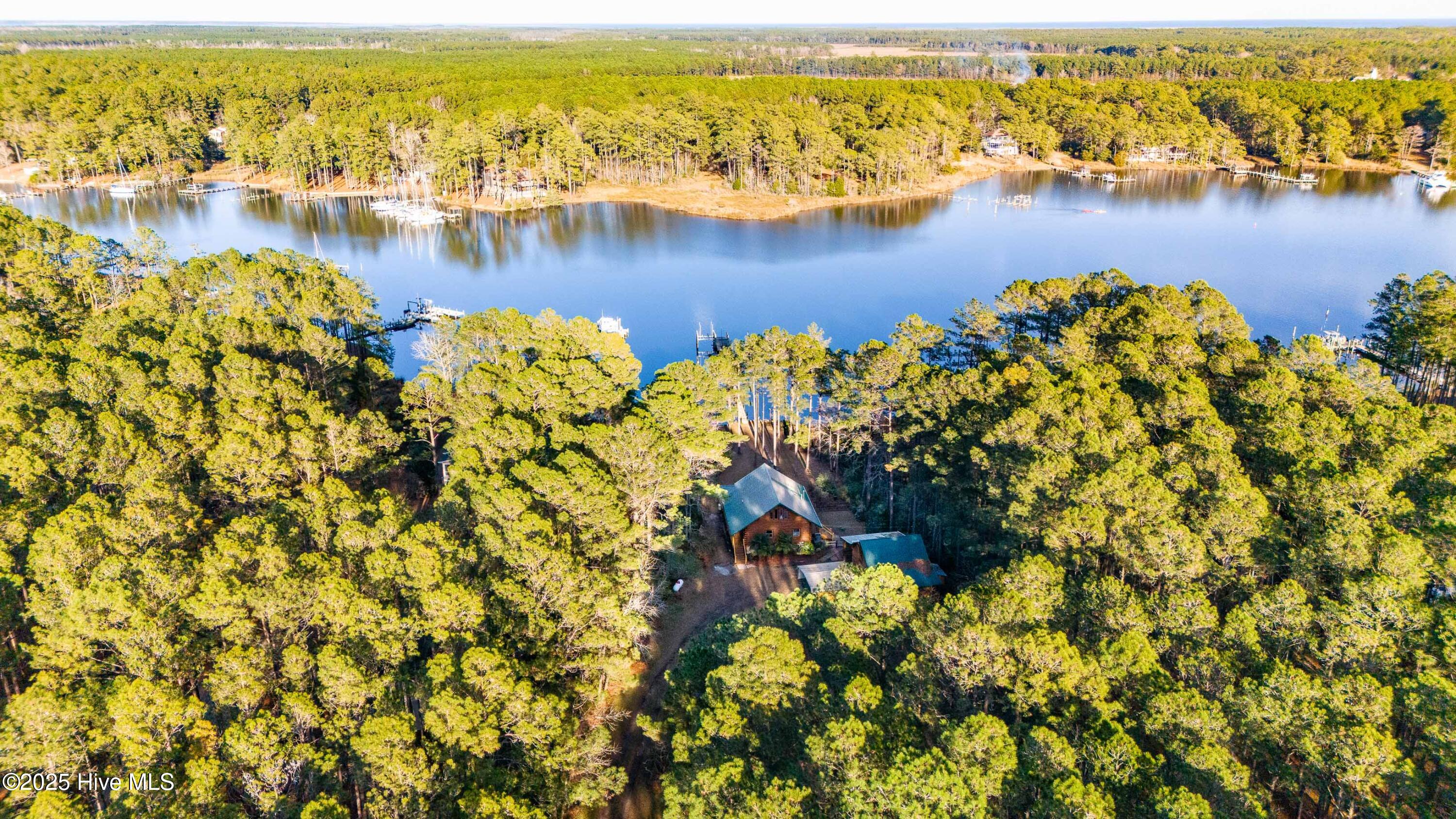 128 Fork Point Road Oriental, NC 28571 - Photo 39 of 54 039_Aerial