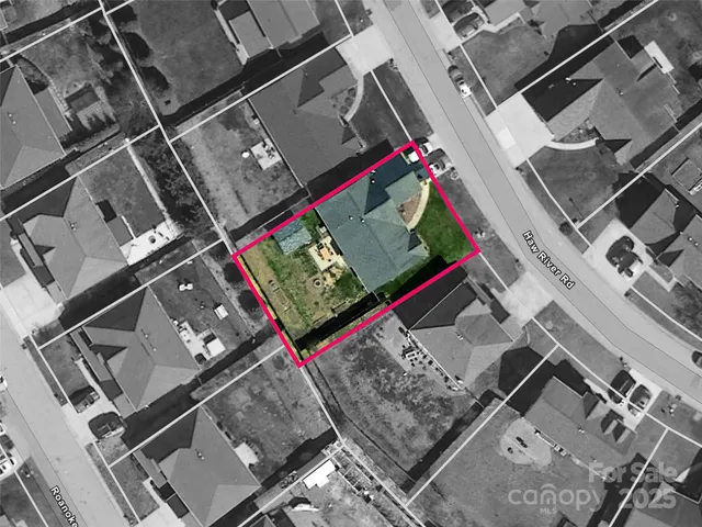 an aerial view of a fireplace