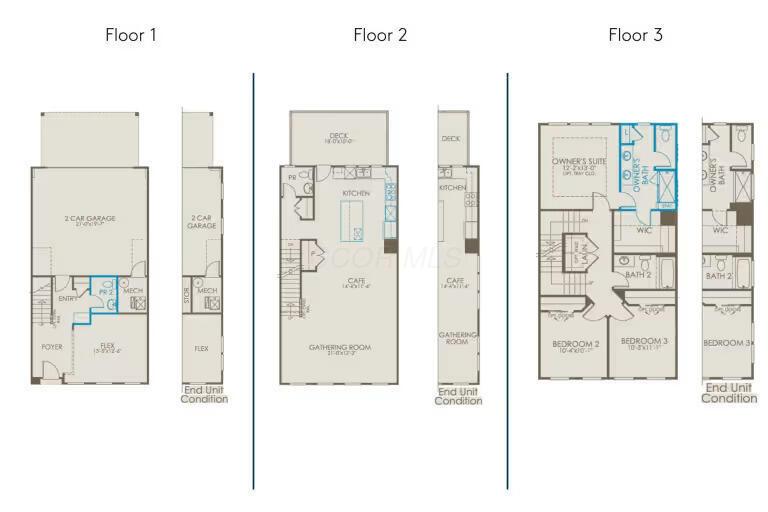 4165 Tuller Road, Unit LOT 1206 Dublin, OH 43017 - Photo 23 of 23 Floorplan