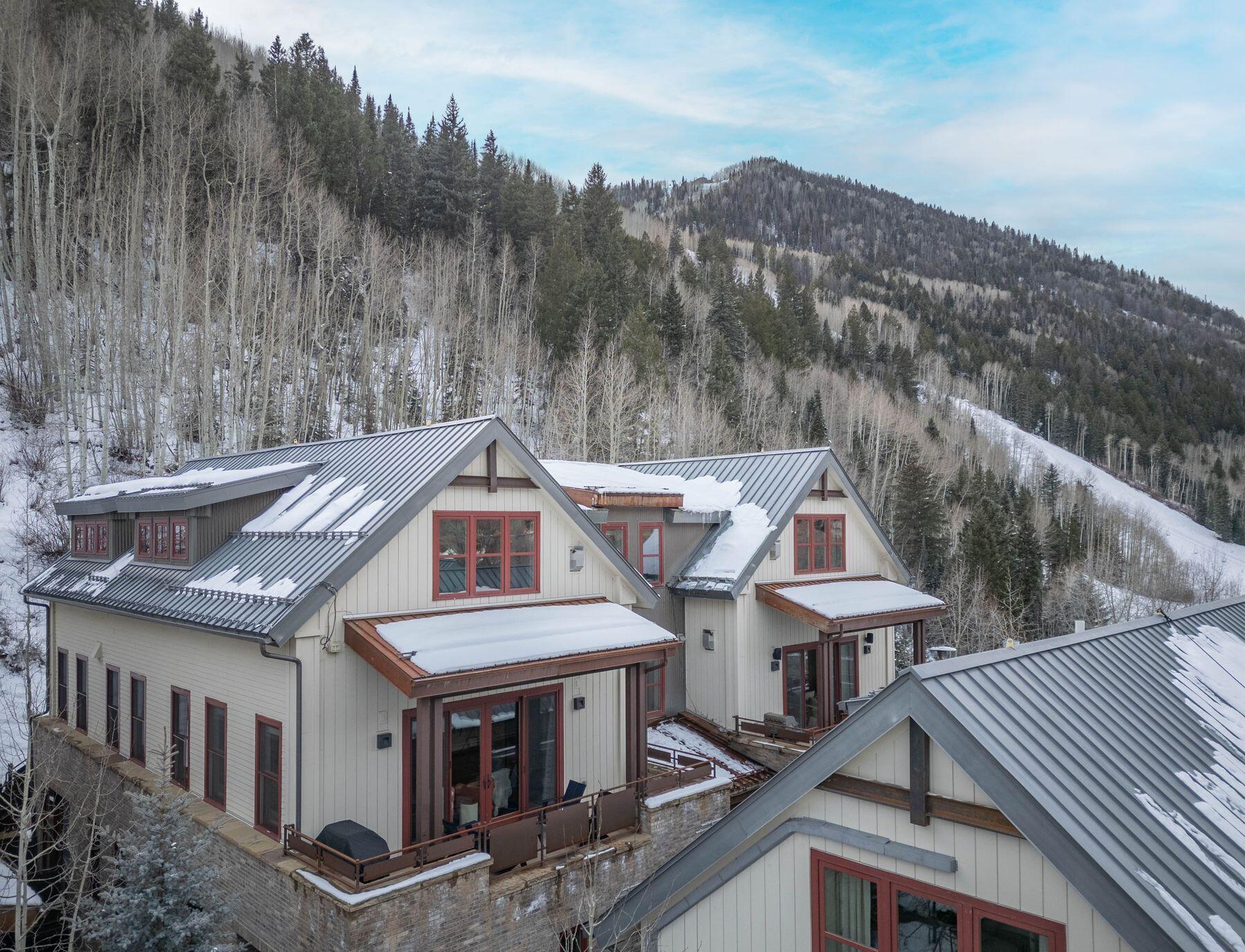 398 South Davis Street, Unit SW402 Telluride, CO 81435 - Photo 28 of 44 a view of a house with a roof deck