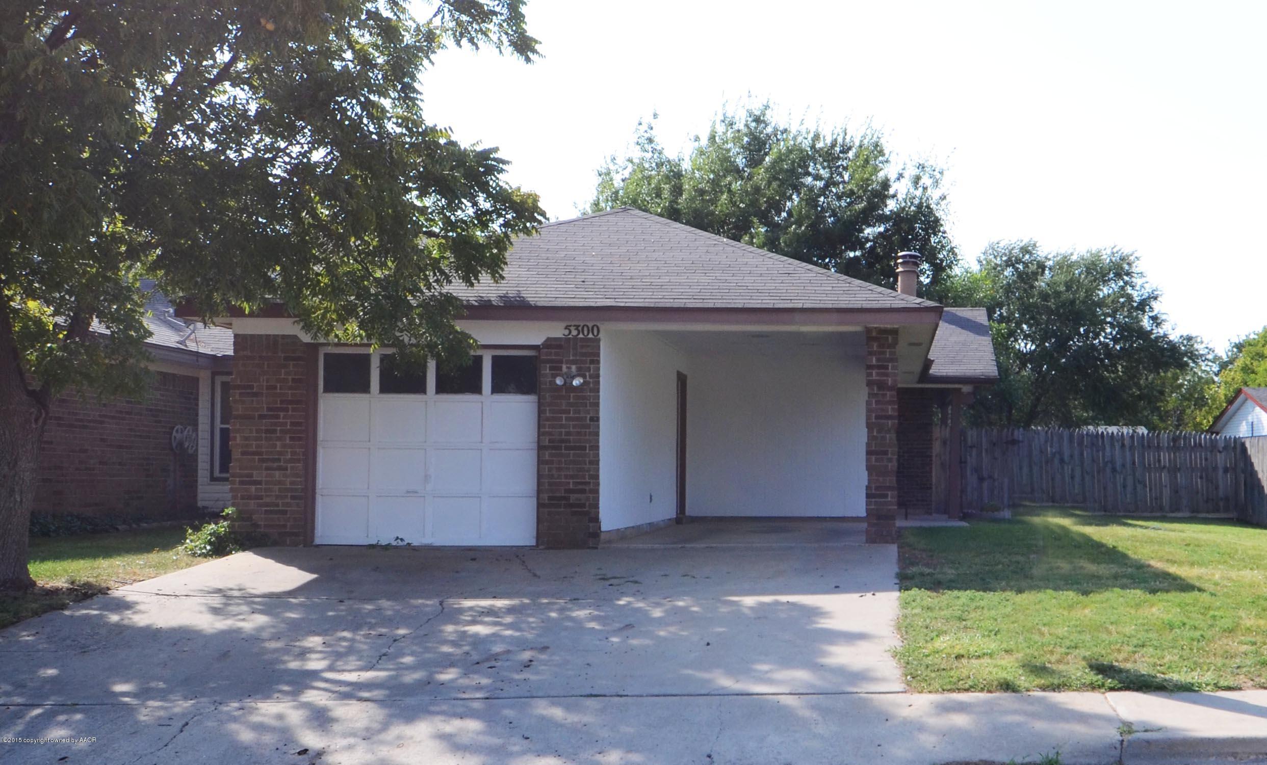 5300 Raindrop Lane Amarillo, TX 79110 - Photo 1 of 25 01 Front