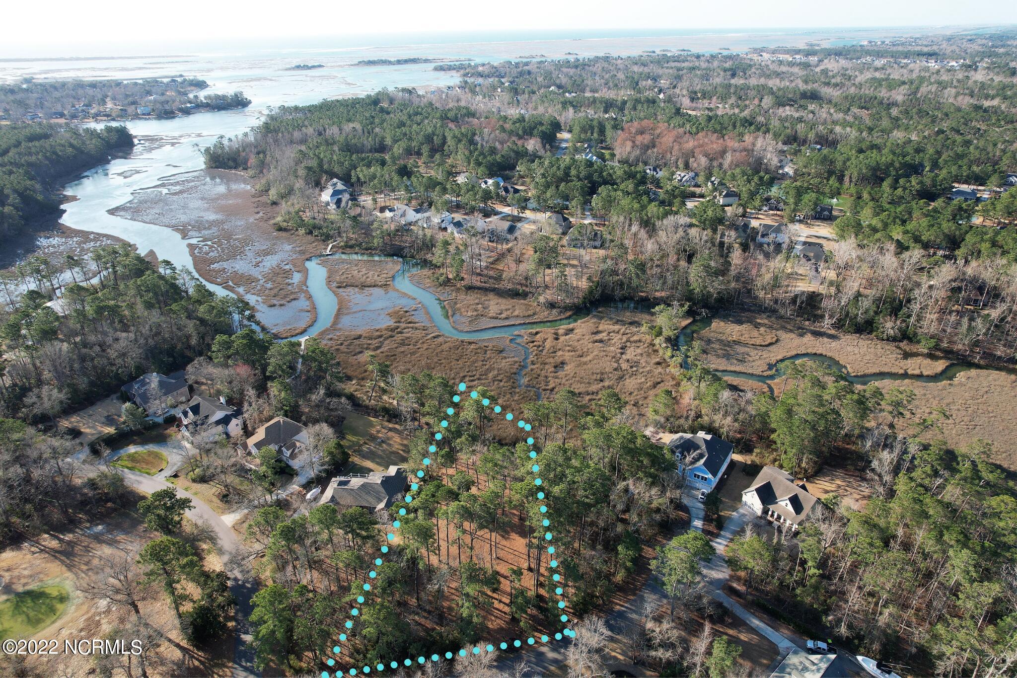 Lot 226 Mill Dam Road Hampstead, NC 28443 - Photo 1 of 13 Aerial with outlines