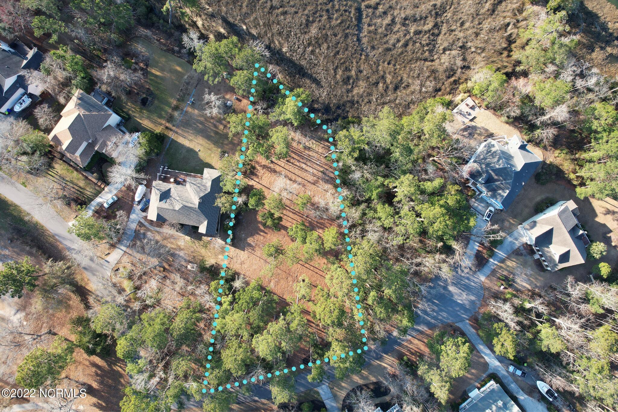 Lot 226 Mill Dam Road Hampstead, NC 28443 - Photo 7 of 13 Aerial south to north with outlines