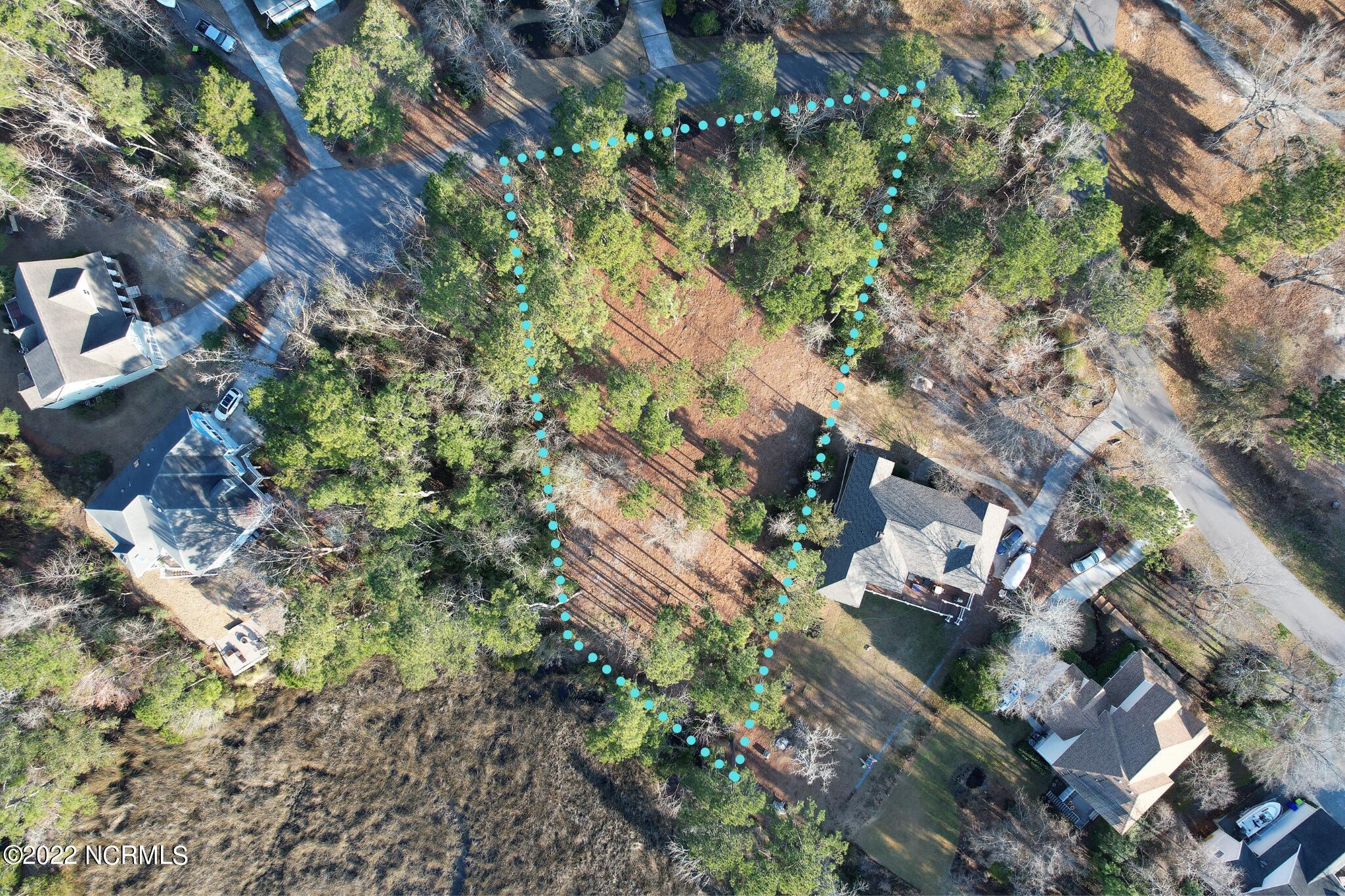 Lot 226 Mill Dam Road Hampstead, NC 28443 - Photo 9 of 13 Aerial north to south with outlines