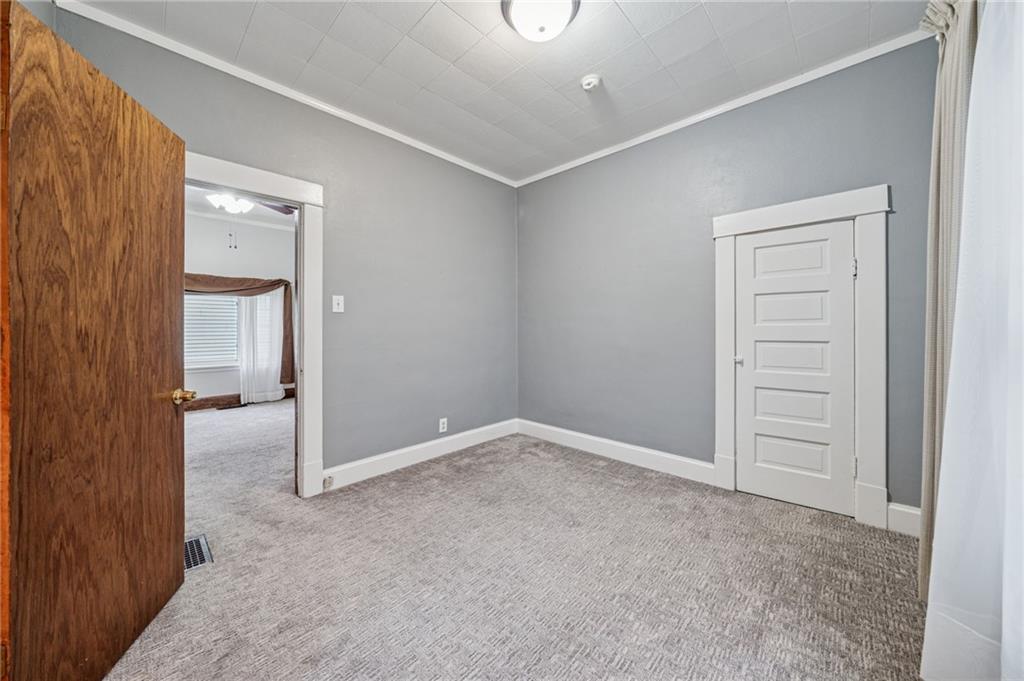 15 Hickory Street Burgettstown, PA 15021 - Photo 22 of 36 a view of an empty room and closet area