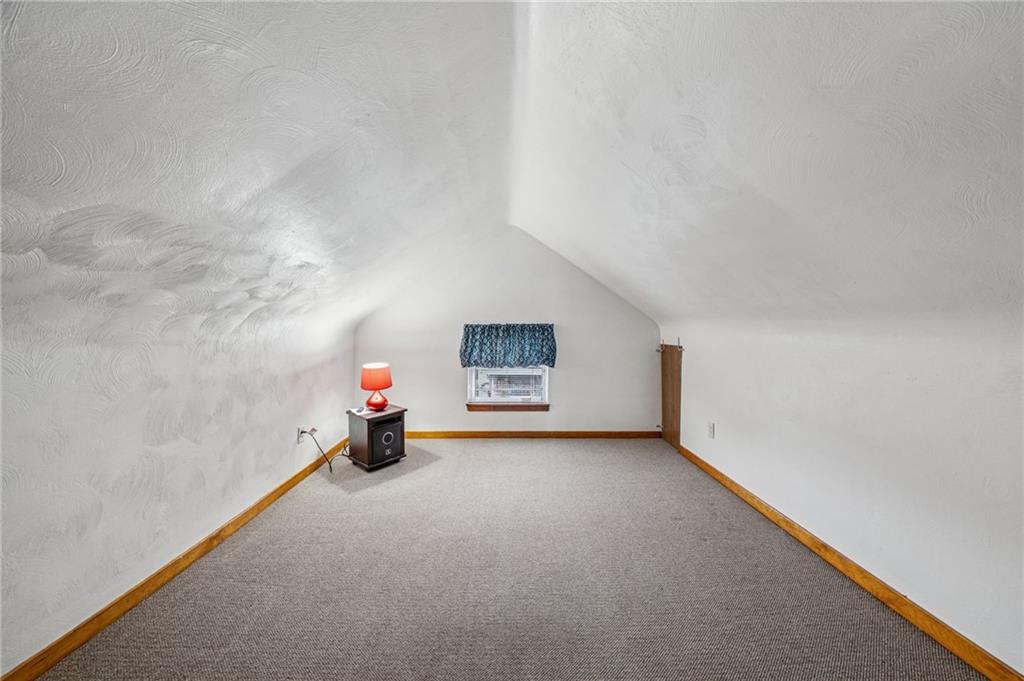 15 Hickory Street Burgettstown, PA 15021 - Photo 27 of 36 a view of a room with stairs and a ceiling fan