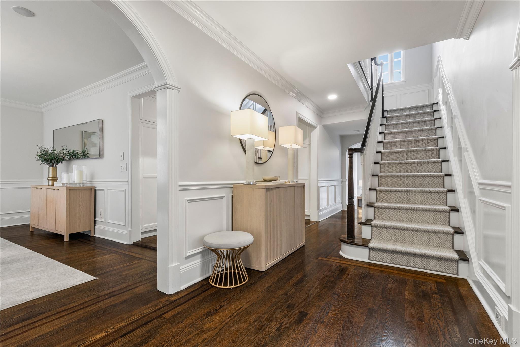 37 Bates Road Harrison, NY 10528 - Photo 8 of 41 a view of entryway and hall with wooden floor