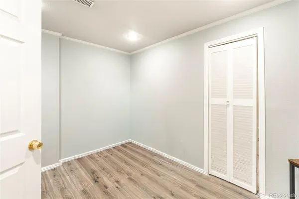 a view of empty room
